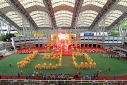 Photo 6, 7, 8:<br>
With 130 ceremonial lions, the spectacular lion dance performance marks the Club��s 130th Anniversary to welcome the new season.