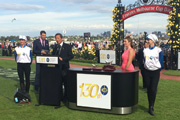 The G3 Hong Kong Jockey Club Stakes was held in the Melbourne Cup Raceday at Australia Flemington racecourse on November 4. Dr Simon Ip, Chairman of HKJC, hosted the trophy presentation ceremony.