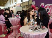 Photos 8, 9: The make-up workshops offer a professional make-up service to ladies.