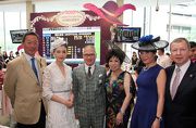 Photos 12, 13, 14: Ladies and gentlemen don their finest attire to attend the most beautiful raceday of the season at Sha Tin Racecourse.