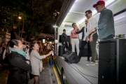 The mobile a cappella stage featured both overseas and local a cappella groups showcasing a cappella music directly to the community through touring around the city from 23 to 25 March.
