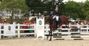 The Hong Kong Jockey Club Junior Equestrian Training Squad participates in the Inter-Riding School Jumping Challenge.