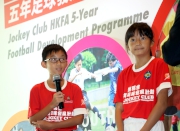Young footballers share their passion for the sport.