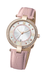 Mother of Pearl Crystal Watch (embellished with Swarovski crystals) 
