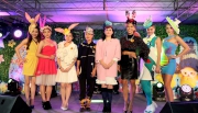 Photo 1, 2, 3, 4, 5, 6<br>
Happy Wednesday party brightens up Happy Valley Racecourse with cheery spring colors and whimsical Easter-themed touches. Supermodel Cara G and up-and-coming singer JW add cheer to the party by modelling a range of Easter Bunny-themed hats.