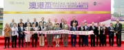 Dr Simon S O Ip, Chairman of The Hong Kong Jockey Club (front row, ninth from right), Ms Angela Leong, Vice Chairman & Executive Director of Macau Jockey Club (front row, eighth from right), Stewards and senior officials of the HKJC and MJC, and the connections of Macau Hong Kong Trophy winner Best Of Luck, smile for the cameras at the Macau Hong Kong Trophy presentation ceremony.