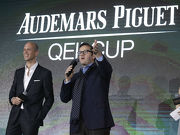 Mr. Francois-Henry Bennahmias, Chief Executive Officer of Audemars Piguet and Mr. David von Gunten, Chief Executive Officer Greater China of Audemars Piguet express their enthusiasm about the 18th anniversary of the partnership.