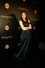 Celebrity actress, Ms. Karena Lam, makes a special appearance at the party.