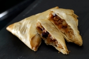 Bacon & Beans in Filo Pastry