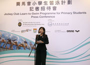 The Club's Head of Charities Projects Rhoda Chan says the Club wants to play an active role in motivating residents of all ages and abilities to participate in different sports in the coming few years. Using the a?Sports and Innovationa? concept, the aim is to combine sports with crossover activities to make them fun and interesting and encourage more people to make sports and exercise a part of their everyday life.