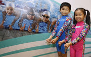 Photos 3 /4: The Jockey Club Learn-to-Swim Programme for Primary Students, will open tomorrow. The objective is to provide the students with sufficient basic training to learn survival skills and become confident regular swimmers.