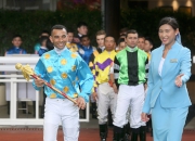 All Jockeys attend the opening ceremony to wish fans the very best for the new season.  
