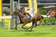 Navas breaks his local maiden in his second start in Hong Kong.