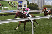 Magic Legend remains unbeaten as he strides away for his second Hong Kong win.