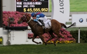 Rapper Dragon makes history in winning the BMW Hong Kong Derby.