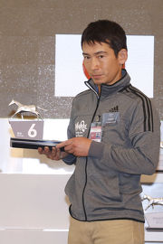 Assistant Trainer Shinjiro Kaneko draws gate six for Neorealism. 