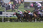 Aerovelocity gets the better of Lucky Bubbles in the G1 LONGINES Hong Kong Sprint at Sha Tin.