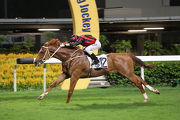 Time Warp sets a new 1800m course record with an easy win in the Class 2 Wyndham Handicap for Tony Cruz and Alvin Ng. 