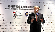 Chief Executive Officer of EEM, Christophe Ameeuw says the Asia Horse Week serves both as a prime setting for the Longines Masters of Hong Kong and an annual meeting point for the equestrian world. 