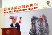 Club Deputy Chairman Dr Simon S O Ip says horse racing makes significant contributions not only to Hong Kong and its people, but also benefits the development of the Chinese Mainland aᡧ a fine example of a?One Country, Two Systemsa? in action.