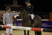 Photo 2, 3, 4<br>
German rider and Olympic gold medal winner Ludger Beerbaum (photo 2) and member of the senior HKJC Equestrian Team Kenneth Cheng (photo 3) coach members of the JETS at special clinics arranged by the Club.