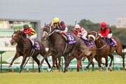 圖一、圖二<br>
短途馬錦標(草地、1200米)今日在日本中山競馬場舉行,由方嘉柏訓練的「天久」(白帽、一號馬)於這場一級賽跑獲第五名,於頭馬「真機靈」(黃帽、十號馬)約兩個半馬位後過終點。另外兩匹日本代表「三人共舞」(黑帽、三號馬)及「榮進女神」(橙帽、十四號馬)分獲亞軍及季軍,為主隊於這場日本秋季短途大賽中包辦三甲。新加坡短途王「火箭人」(紅帽、五號馬)力拚得第四名。