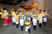 The HKJC Equestrian ambassador and SkyHigh dancers will shower spectators with auspicious blessings.