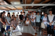 Photos 9, 10, 11:
With the Cluba?s funding, the Joint Association of Traditional Dragon-Boats in Tai O and The Conservancy Association Centre for Heritage have organised seminars and field trips for the public.