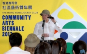 The Jockey Club's Chief Executive Officer Winfried Engelbrecht-Bresges says the Club is delighted to support the first ever The Hong Kong Jockey Club Community Arts Biennale 2013.