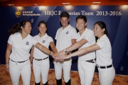 Members of the HKJC Equestrian Team are ready for their next target aᡧ the National Games which held in early September at Liaoning. 