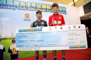 Best Performers Robert Wong (left) and Kenny Wong (right) will be given a once-in-a-lifetime opportunity for advancement by joining Manchester Uniteda?s academy training camp in England in mid-August. 