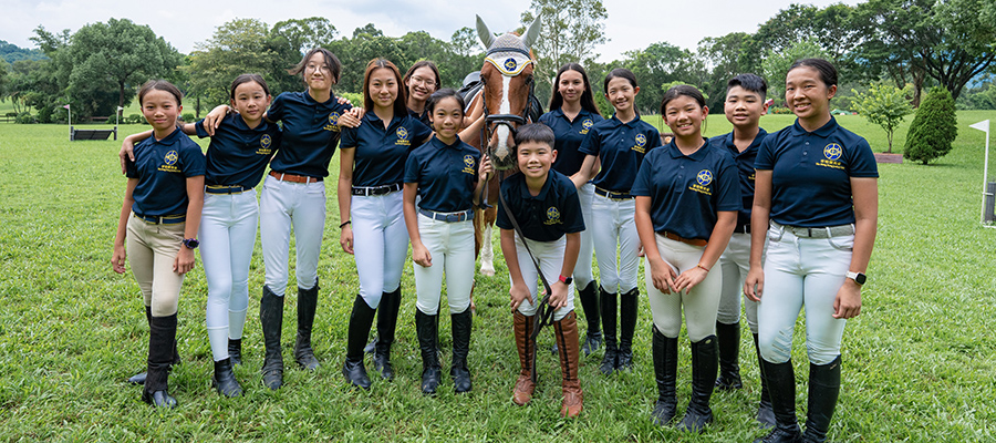 香港賽馬會兒童馬術隊