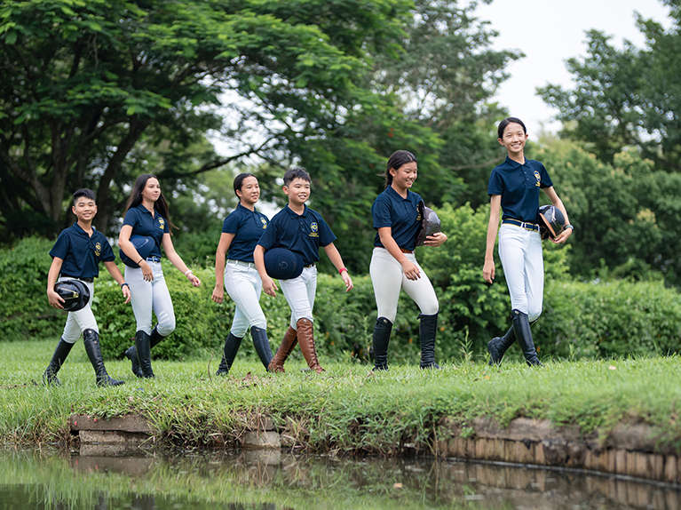 The Hong Kong Jockey Club Children Equestrian Squad